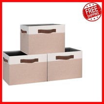 Collapsible Storage Bins with Rigid Structure - Ideal for Stylish Organi... - $815.32 MXN