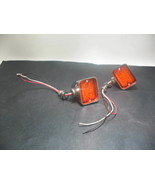 *USED* Turn Signal Assembly Chrome Housing LED Pair 3 Wire 12 Volt - $760.11 MXN