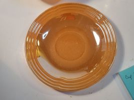 Fire King Peach Luster Trio Coffee Mug, Bowl and Saucer image 3