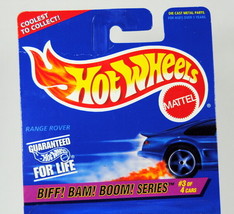 Hot Wheels Range Rover 1996 Biff! Bam! Boom! Series 3/4 Collector #544 - £6.07 GBP