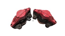 Passenger Right Driver Left Red Calipers Rear WRX Fits 06-07 IMPREZA 75703 image 6