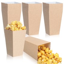 150 Pcs. Popcorn Boxes Paper Popcorn Bags Bulk 4 Point 57 Inch Tall, Cardboard - £28.31 GBP