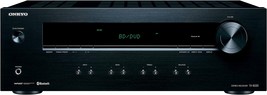 Black 2 Home Audio Channel Stereo Receiver With Bluetooth From Onkyo. - $323.92