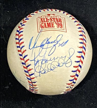 1999 Mlb All-Stars Mutli-Signed Baseball Jeter Griffey Ramirez Thome Cone Jsa - £597.63 GBP