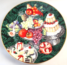 Andrea by Sadek Cake Plate Les Delices Saloomey Design Made in Japan Vin... - $37.40