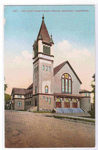 First Presbyterian Church Berkeley California postcard - £3.62 GBP