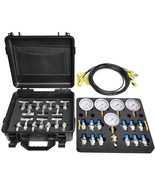 Hydraulic Pressure Gauge Set With 5 Test Hoses, Yfixtool, 14 Tee Connectors - £310.75 GBP