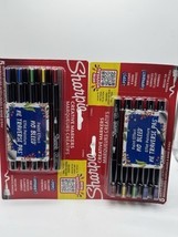 (2) Sharpie Creative Markers Water-Based Acrylic Art Brush Tip 5Count Mi... - $12.99