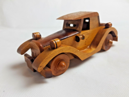 Hand Crafted, Wooden Classic Car Model / Toy - $22.09