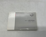 2012 Nissan Versa Owners Manual Handbook OEM J02B43006 - $12.37