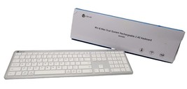 Wireless THIN Keyboard iClever GKA22S Rechargeable Keyboard  Number Pad ... - $18.65