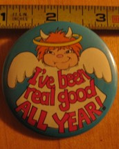 I&#39;ve Been Real Good All Year Pinback Button - £2.94 GBP