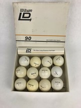 Wilson LD Golf Balls 1 Dozen Box (12 balls Total) Surlyn Cover Rare Vintage - £15.75 GBP