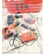 100% UNTESTED HILTI TE 4-A18 4-A/6-A DRS CORDLESS ROTARY HAMMER W/ CASE ^^ - $495.00
