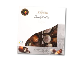 J.D.Gross Sea Shells Original 250g Belgian Chocolate Vegetarian (20 Chocolates) - £5.62 GBP