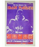2 Iron Maiden Poster Concert - $86.42 CAD