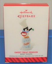 Sweet Treat Penguin Merry Makers 2014 Hallmark Ornament Christmas Baking Sugar  - £31.89 GBP