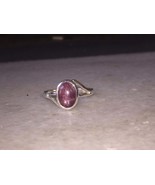 Star Ruby ,Star Ruby Ring, July Birthstone ,Gifts For Her ,Handmade Ring - £114.36 GBP