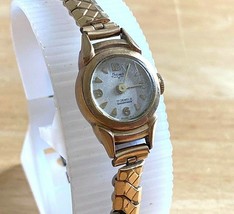VTG Stowa Lady 20Micro 10k RGP 1/10 Gold Filled Band Hand-Wind Mechanical Watch  - £31.37 GBP