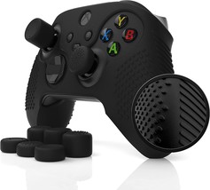 Foamy Lizard Seriespro Controller Skin For Xbox Series X &amp; S Protector, Black - £35.96 GBP