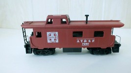 Tyco Caboose Santa Fe AT&amp;SF 7240 8-Wheel HO Scale Made in Austria Metal Axles - £6.77 GBP