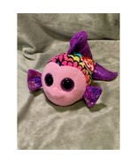 Ty Beanie Boos Collection-Multicolored Flippy the Fish-Retired (2017)-NWT - $19.01 CAD