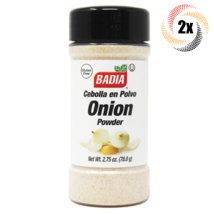 2x Shakers Badia Onion Powder Seasoning | 2.75oz | MSG Free! | Cebolla En Polvo - £11.20 GBP