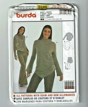 Burda Sewing Pattern 8546 Shirt Vest Gilet Chaleco Size 10-20 - £9.81 GBP
