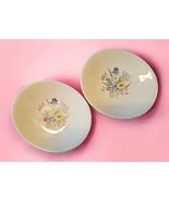 Eva Zeisel Hallcraft BOUQUET Set of 2 Bread &amp; Butter Plates Hall China Co - $558.15 MXN