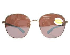 Costa Del Mar Sunglasses Egret 6S4005-03 Shiny Gold Frame Rose Polarized 580P - $113.37