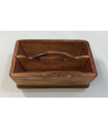 Vtg Wooden Salesman Sample Cutlery Box Colonial Craftsman Salem MA Repro... - £21.69 GBP