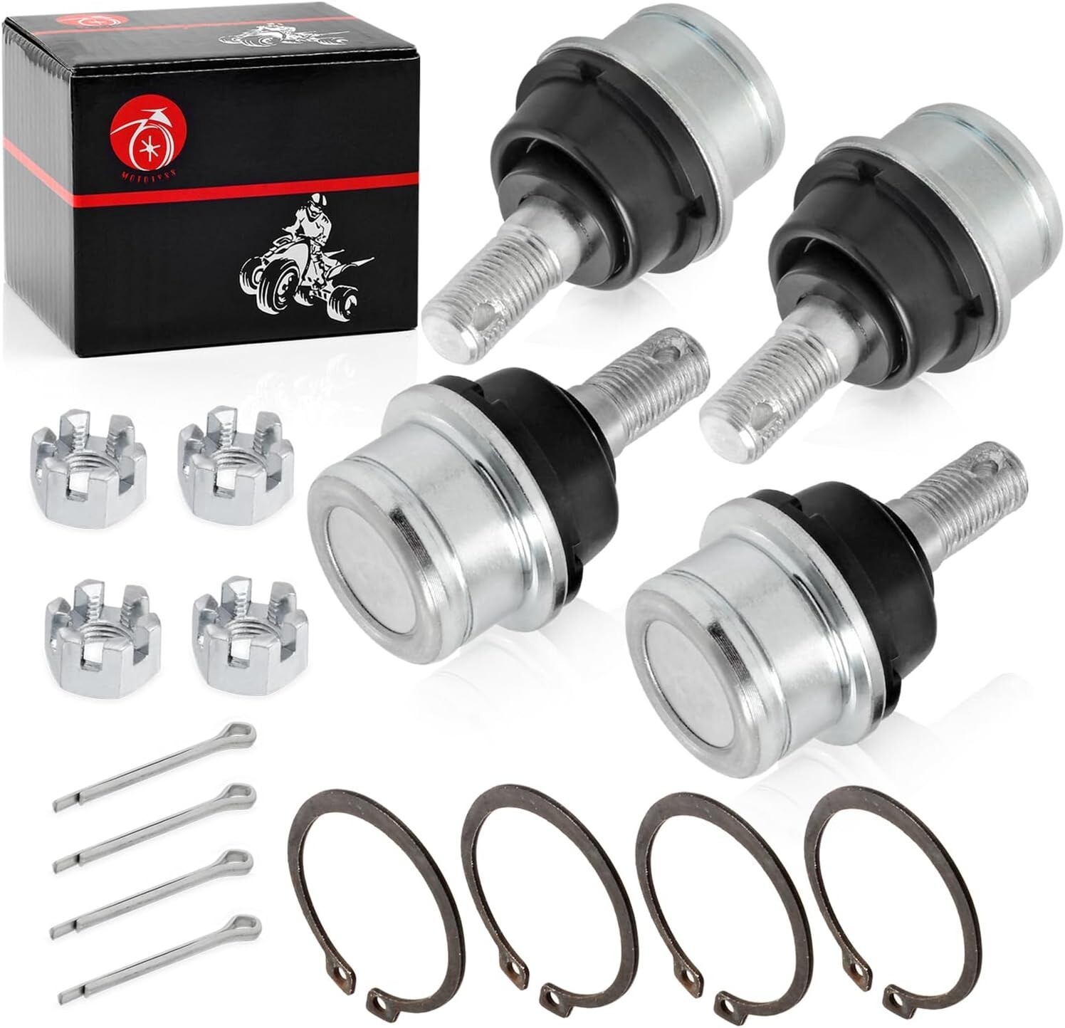 4pcs Ball Joint kit for Grizzly 350 400 450 Big Bear 400 Kodiak 450 400 Bruin 35 Item image 7