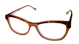 Lucky Brand Mens Tortoise Brown Rectangle Plastic Eyewear Frame, D201 53mm - £35.23 GBP