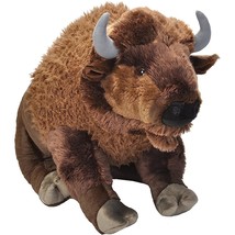 WILD REPUBLIC Jumbo Bison Plush, Giant Stuffed Animal, Plush Toy, Gifts for Kids - £93.47 GBP