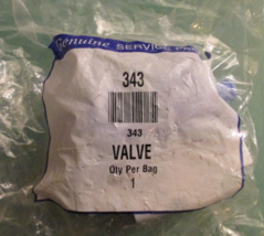 Washing Machine WATER INLET VALVE - Genuine Service Parts 343 / 285805  ... - £14.85 GBP