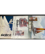 Lot Of 6 Vintage Schultz Beer Go For It Posters 24x18” - $90.00