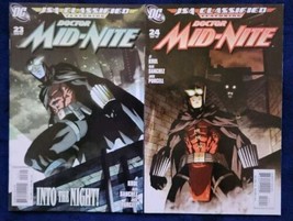 Jsa Classified: Doctor MID-NITE #23 &amp; #24 ~ Into The Night! ~ Dc Comics ~ 2007 - £2.30 GBP