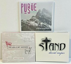 David Cooper - Stand, Pursue &amp; The Lord is My Shepherd - 3 Audio CD Bundle Lot - £15.94 GBP