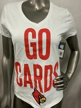 RUSSELL LOUISVILLE CARDINALS  &quot;GO CARDS&quot; WOMEN&#39;S SHIRT ASST SIZES #2 - $10.95 CAD
