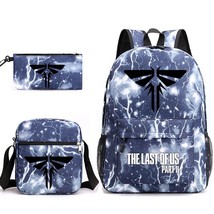 3pcs The Last of Us Part 2 Bookbag Kids Backpack Student Boys Girls School bags  - £81.47 GBP