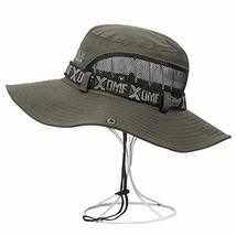 PANDA SUPERSTORE Male Hat Outdoor Summer Sun Hat Fishing Hat Beach Hat Straw Hat
