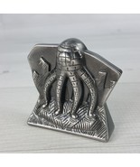 Vintage Disney Nightmare Before Christmas 3D Metal Pewter Finish Octopus... - $19.39