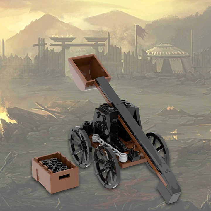 Medieval Catapult Custom Military MOC - €10,28 EUR