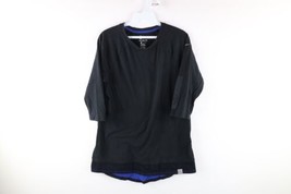 Nike Boys Large Athletic Cut Detroit Pistons Basketball 3/4 Sleeve T-Shirt Black - £19.40 GBP