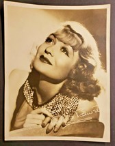 1930&#39;s Constance Bennett Beautiful Upturned Face 9&quot;x7&quot; Portrait S1 - $29.99