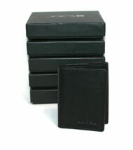 Joe's Jeans Men's Lambskin Leather RFID Trifold Wallets Black, Brown &amp; C... - $23.99