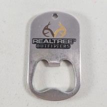 Realtree Outfitters Keychain Bottle Opener Durable Metal 2.25&quot; Tall 1.25&quot; Wide - £6.20 GBP