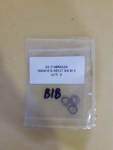 Washer-Split SS M 5 Lot of 3 New - £1.71 GBP