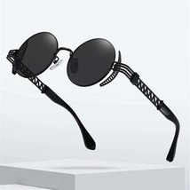 VIVIBEE Retro Gothic UV400 Steampunk Sunglasses Unisex 2024 - $27.00