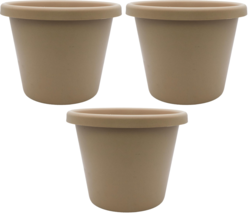 Flower Pot 17&quot; Garden Planter Sandstone Akro Mils LIA16000A34 (3-Pack) - $74.24